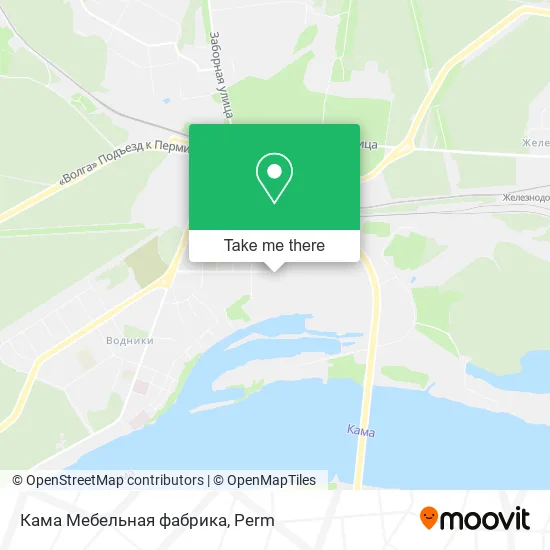Кама Мебельная фабрика map