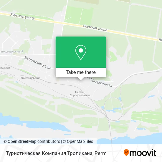 Туристическая Компания Тропикана map