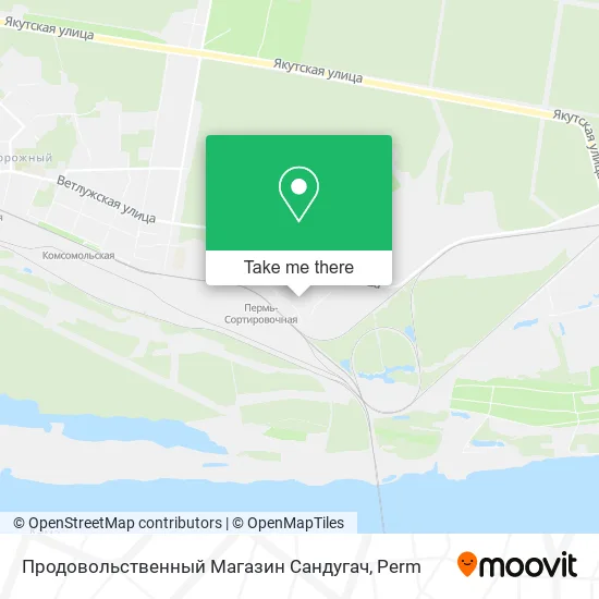 Продовольственный Магазин Сандугач map