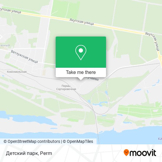 Детский парк map