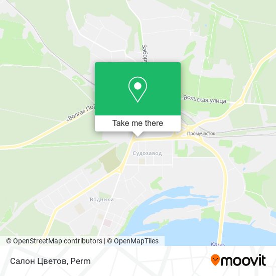Салон Цветов map