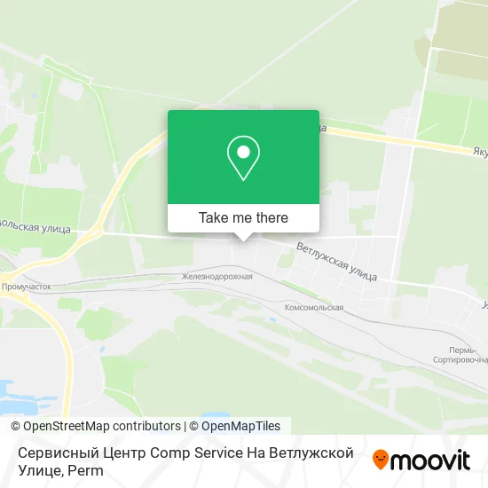 Сервисный Центр Comp Service На Ветлужской Улице map
