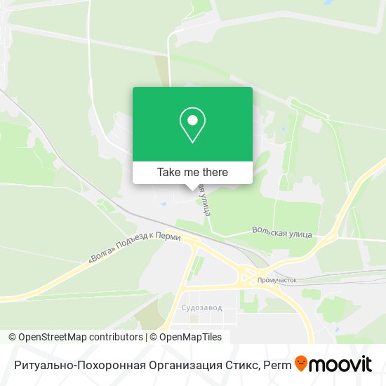 Ритуально-Похоронная Организация Стикс map