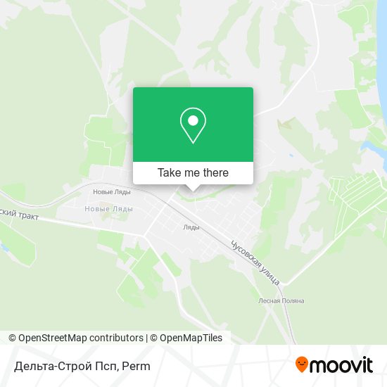 Дельта-Строй Псп map