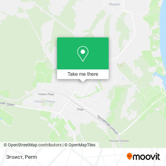 Эгоист map