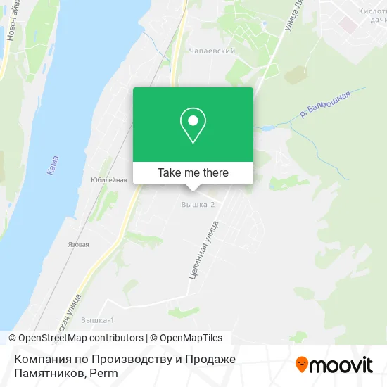 Компания по Производству и Продаже Памятников map