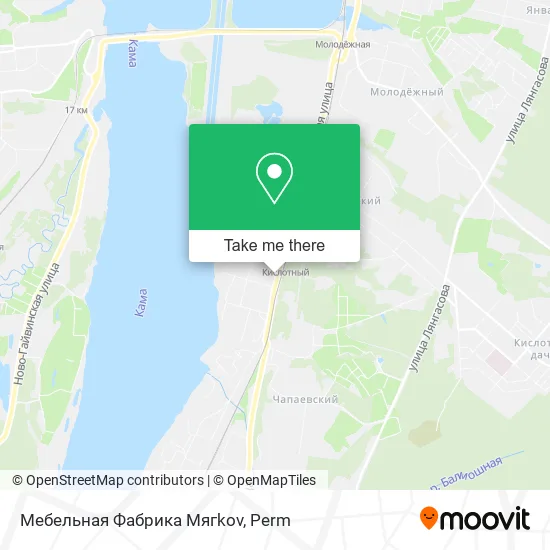 Мебельная Фабрика Мягkov map