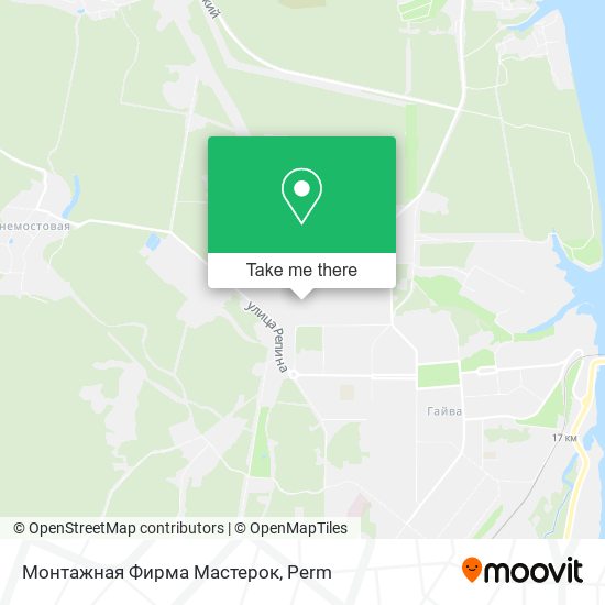 Монтажная Фирма Мастерок map