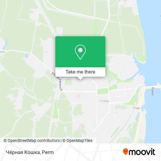 Чёрная Кошка map