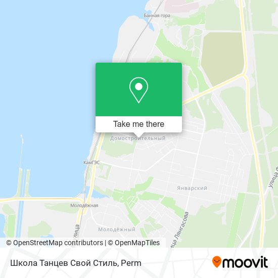Школа Танцев Свой Стиль map