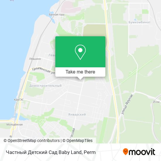 Частный Детский Сад Baby Land map