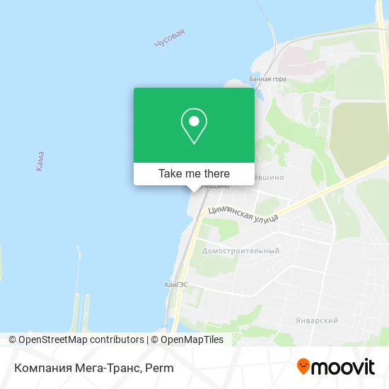 Компания Мега-Транс map