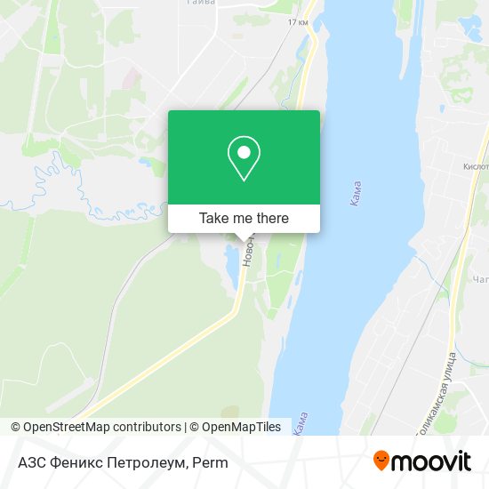 АЗС Феникс Петролеум map