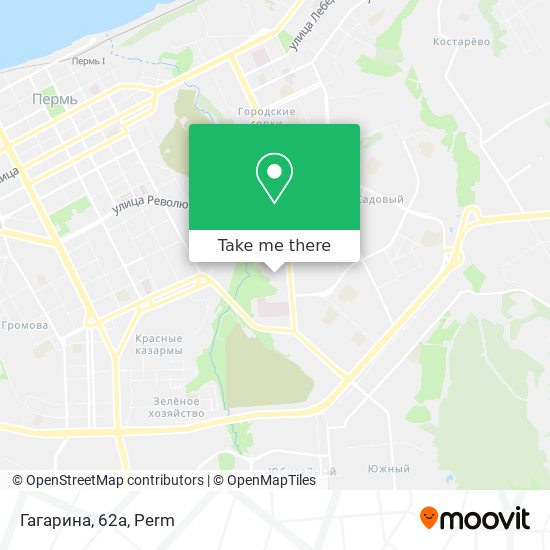 Гагарина, 62а map