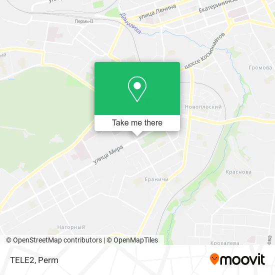 TELE2 map