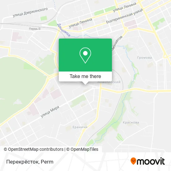 Перекрёсток map