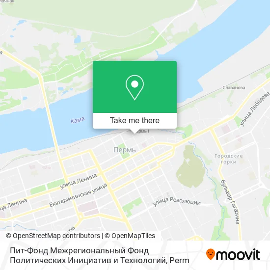 Пит-Фонд Межрегиональный Фонд Политических Инициатив и Технологий map