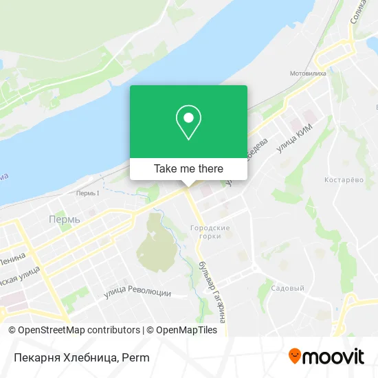 Пекарня Хлебница map