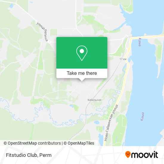 Fitstudio Club map
