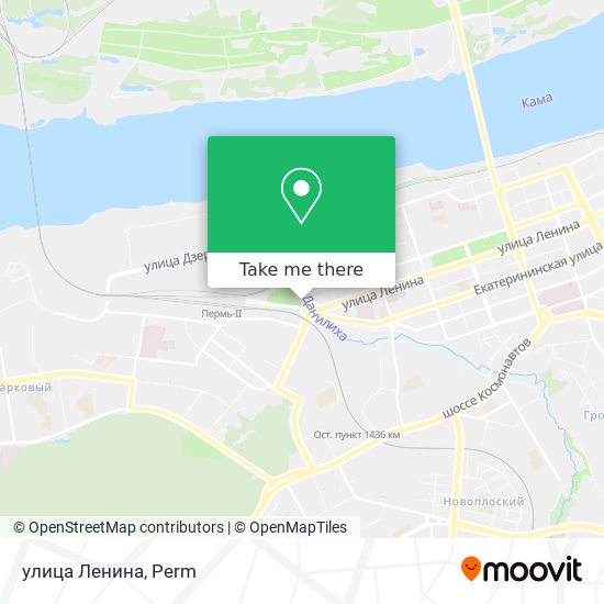 улица Ленина map