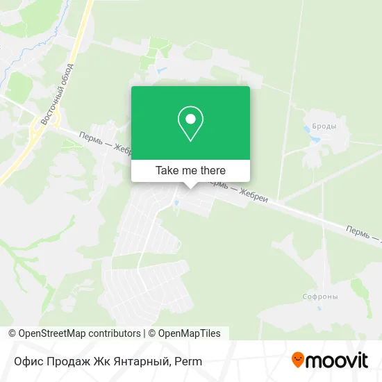 Офис Продаж Жк Янтарный map