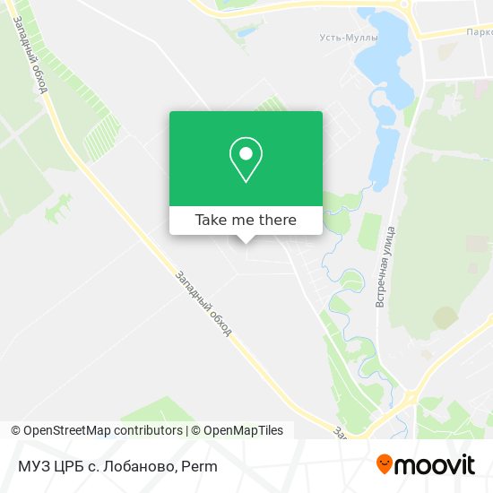 МУЗ ЦРБ с. Лобаново map