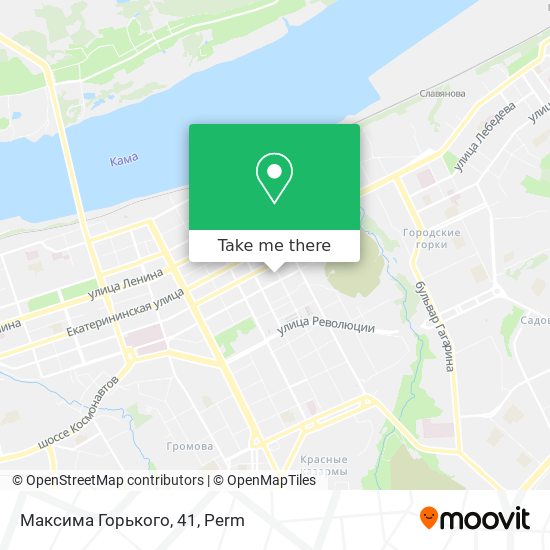 Максима Горького, 41 map