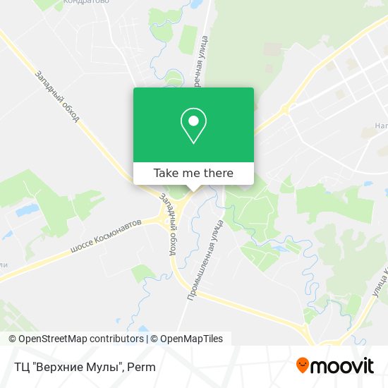 ТЦ "Верхние Мулы" map