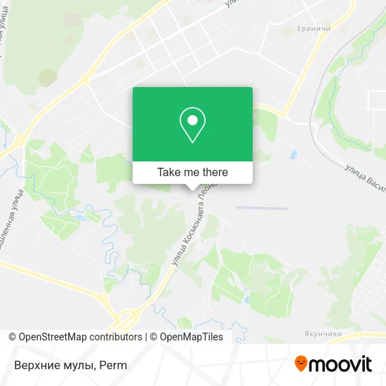Верхние мулы map