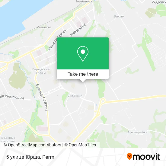 5 улица Юрша map