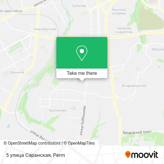 5 улица Саранская map