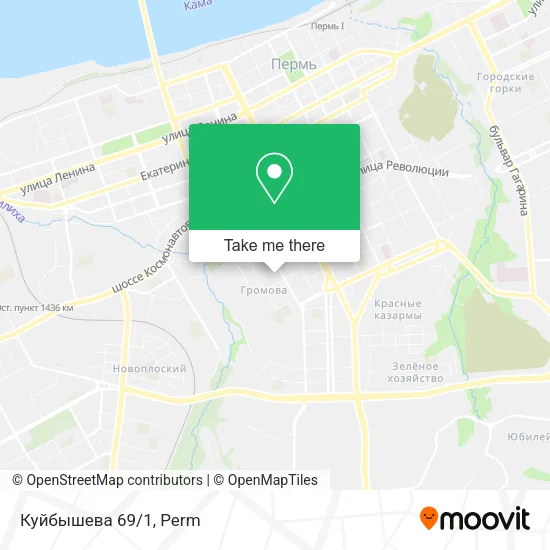 Куйбышева 69/1 map