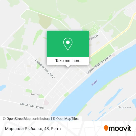 Маршала Рыбалко, 43 map