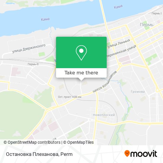 Остановка Плеханова map