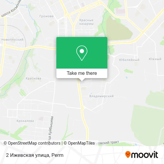 2 Ижевская улица map