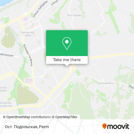 Ост. Подольская map