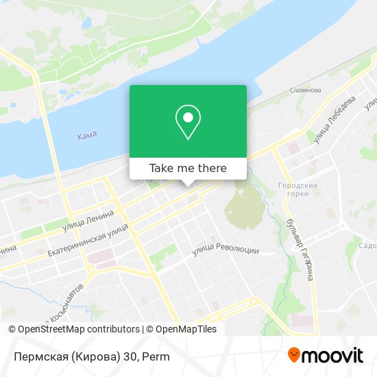 Пермская (Кирова) 30 map