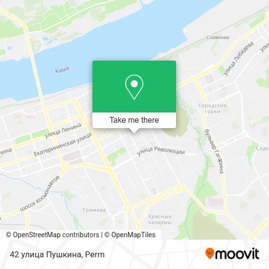 42 улица Пушкина map