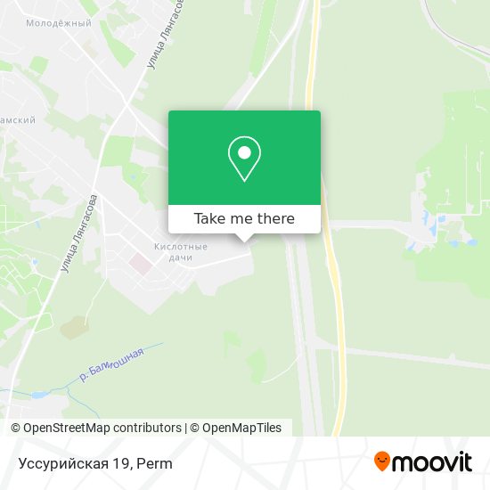 Уссурийская 19 map