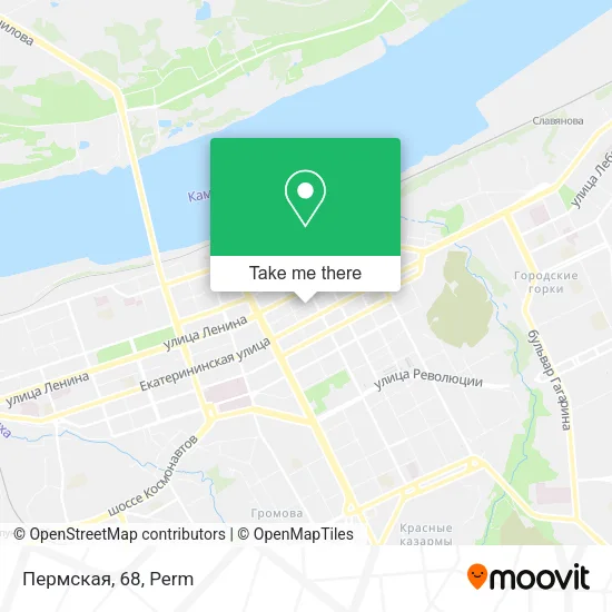 Пермская, 68 map
