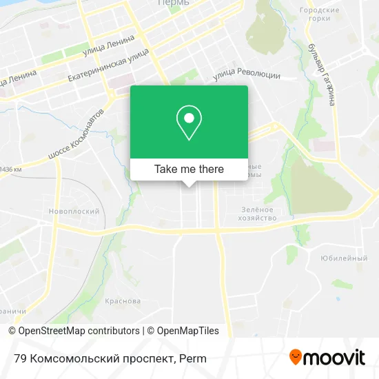 79 Комсомольский проспект map