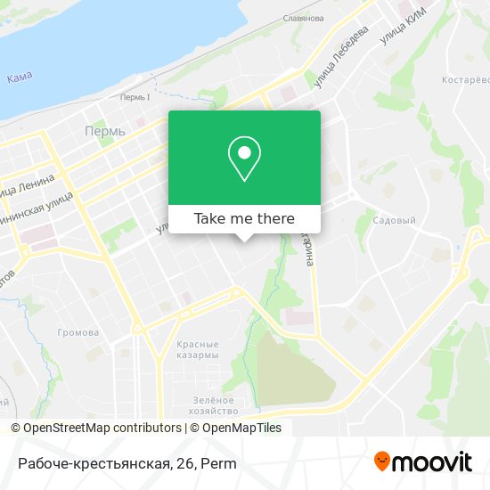 Рабоче-крестьянская, 26 map