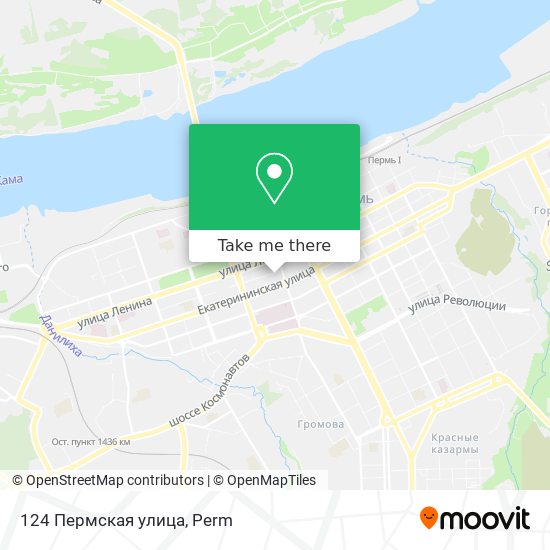 124 Пермская улица map