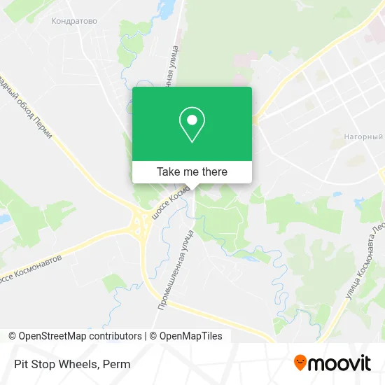 Pit Stop Wheels map