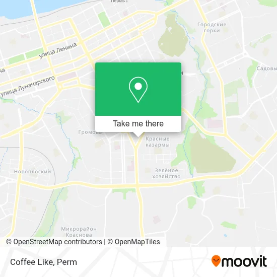 Coffee Like map