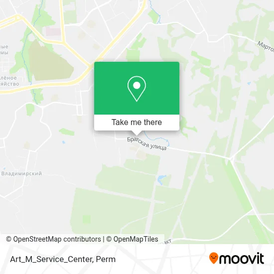 Art_M_Service_Center map