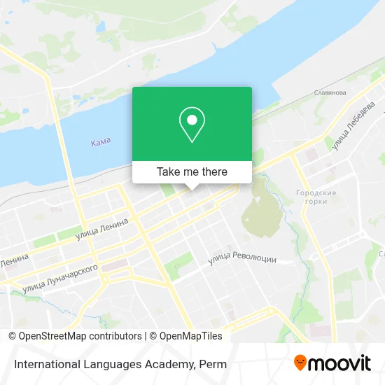 International Languages Academy map