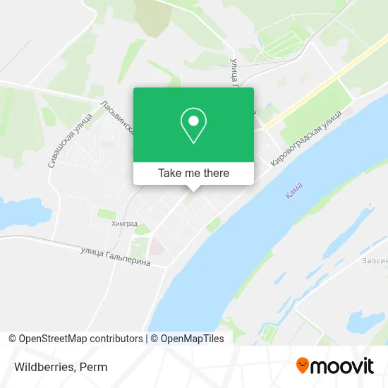 Wildberries map