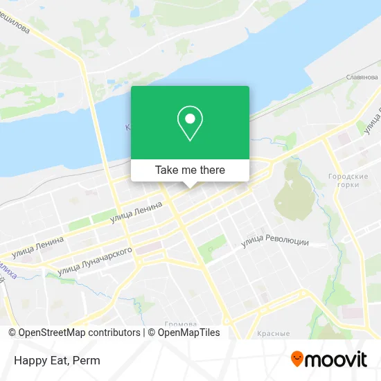 Happy Eat map