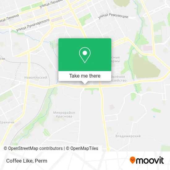 Coffee Like map